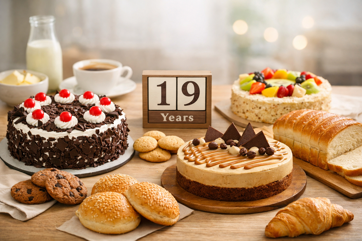 19 years of baking excellence